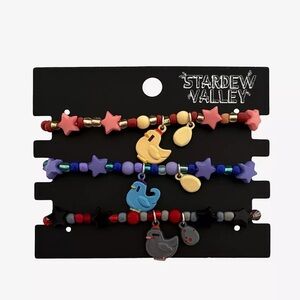 Stardew Valley Chicken Bracelets set of three NWT